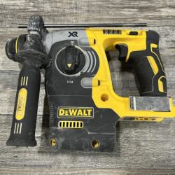 AS-IS DEWALT 20V MAX XR Cordless Brushless 1 in. SDS Plus L-Shape Rotary Hammer (Tool Only)