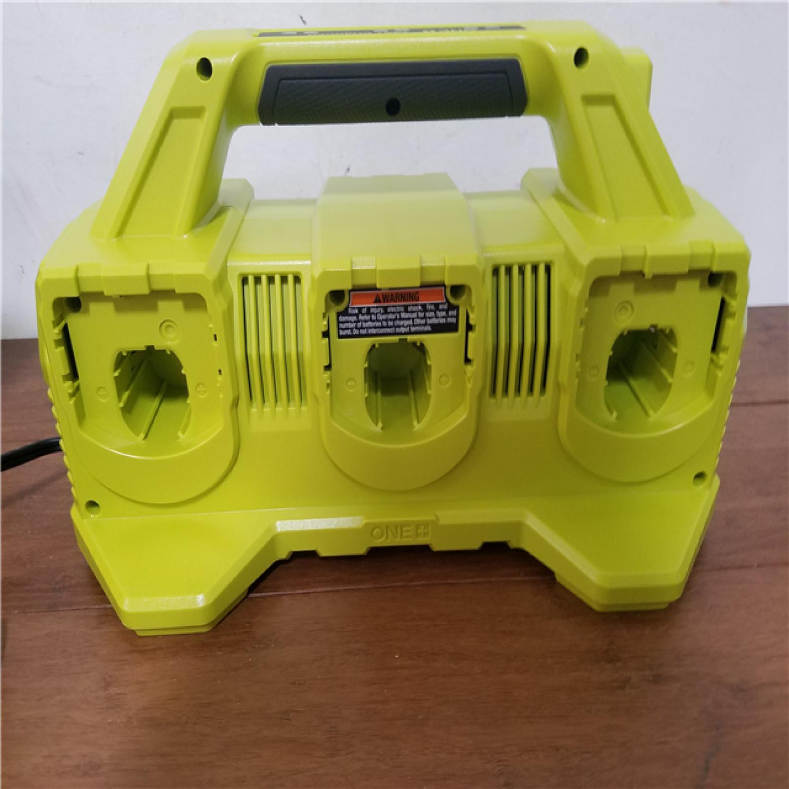 California NEW Ryobi 18V 6-Port Fast Charger (Tool Only)