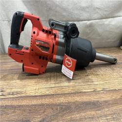 AS-IS Milwaukee 2869-20 M18 FUEL 18V Lithium-Ion Brushless Cordless 1 in. Impact Wrench Extended Reach D-Handle (Tool-Only)