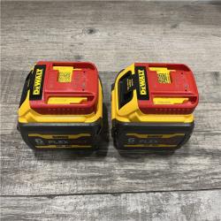 AS-IS DEWALT FLEXVOLT 20V/60V MAX Lithium-Ion 6.0Ah Battery Pack (2 Pack)