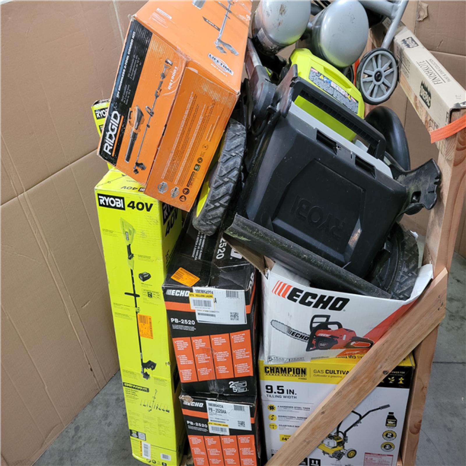CALIFORNIA AS-IS OUTDOOR POWER EQUIPMENT