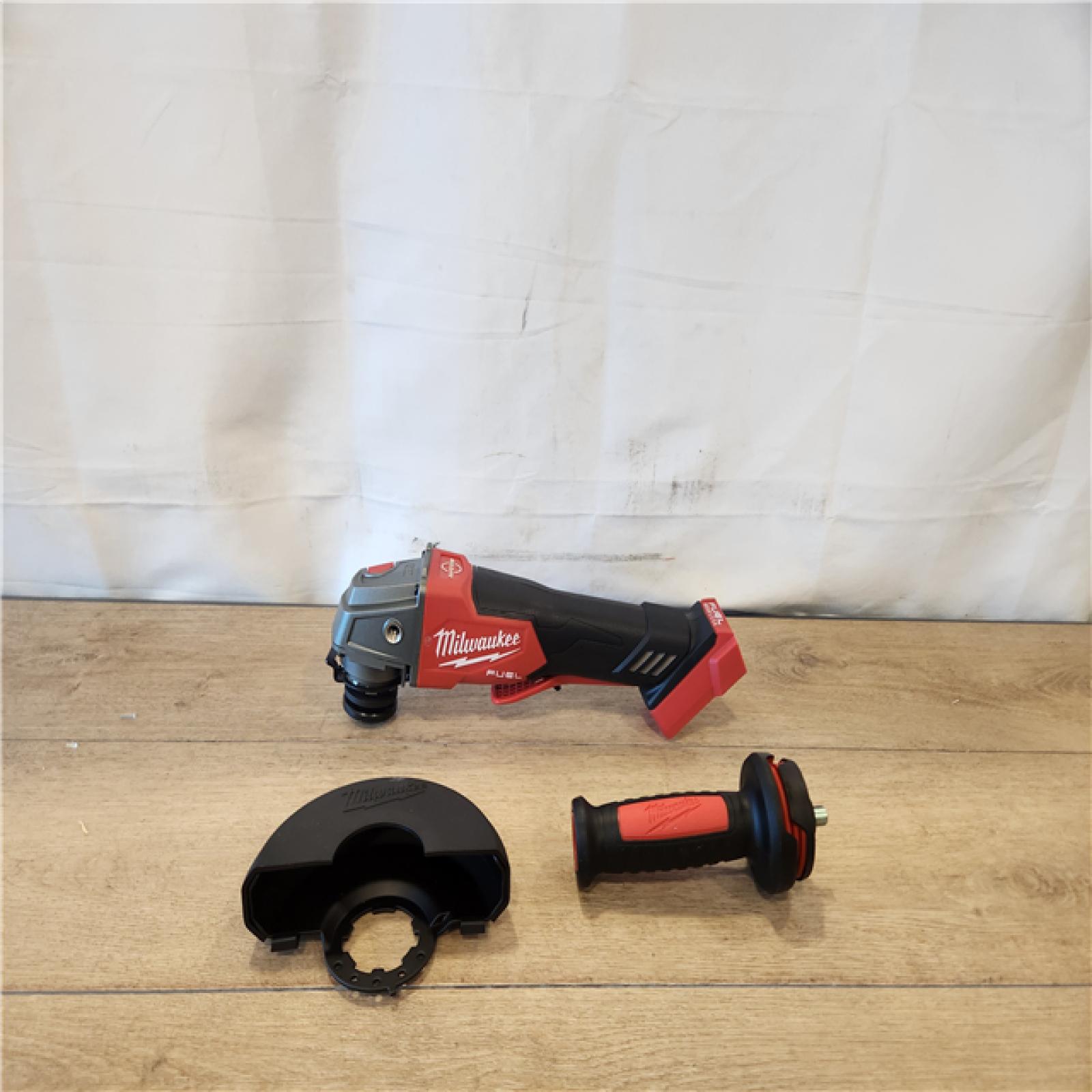 AS-IS- Milwaukee  FUEL 18V Lithium-Ion Brushless Cordless 4-1/2 in./5 in. Grinder w/Paddle Switch (Tool-Only)