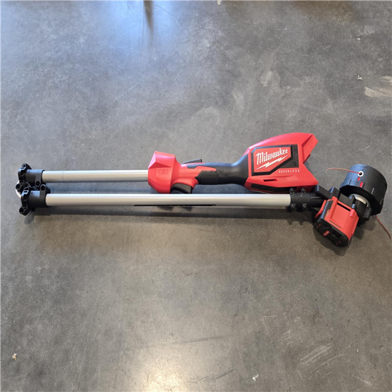 AS-IS Milwaukee M18 18V Cordless String Trimmer (Tool-Only  LOT OF 2)