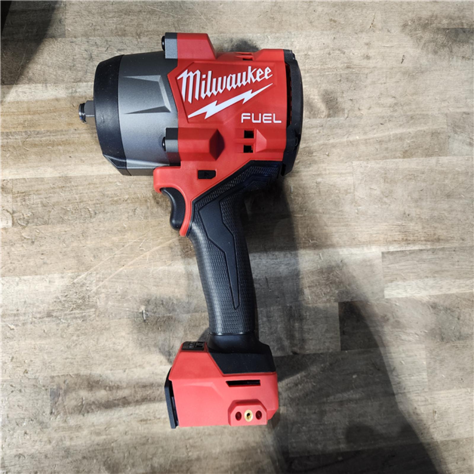 HOUSTON LOCATION - AS-IS Milwaukee M18 1/2 in. Cordless Brushless High Torque Impact Wrench Kit (Battery & Charger)