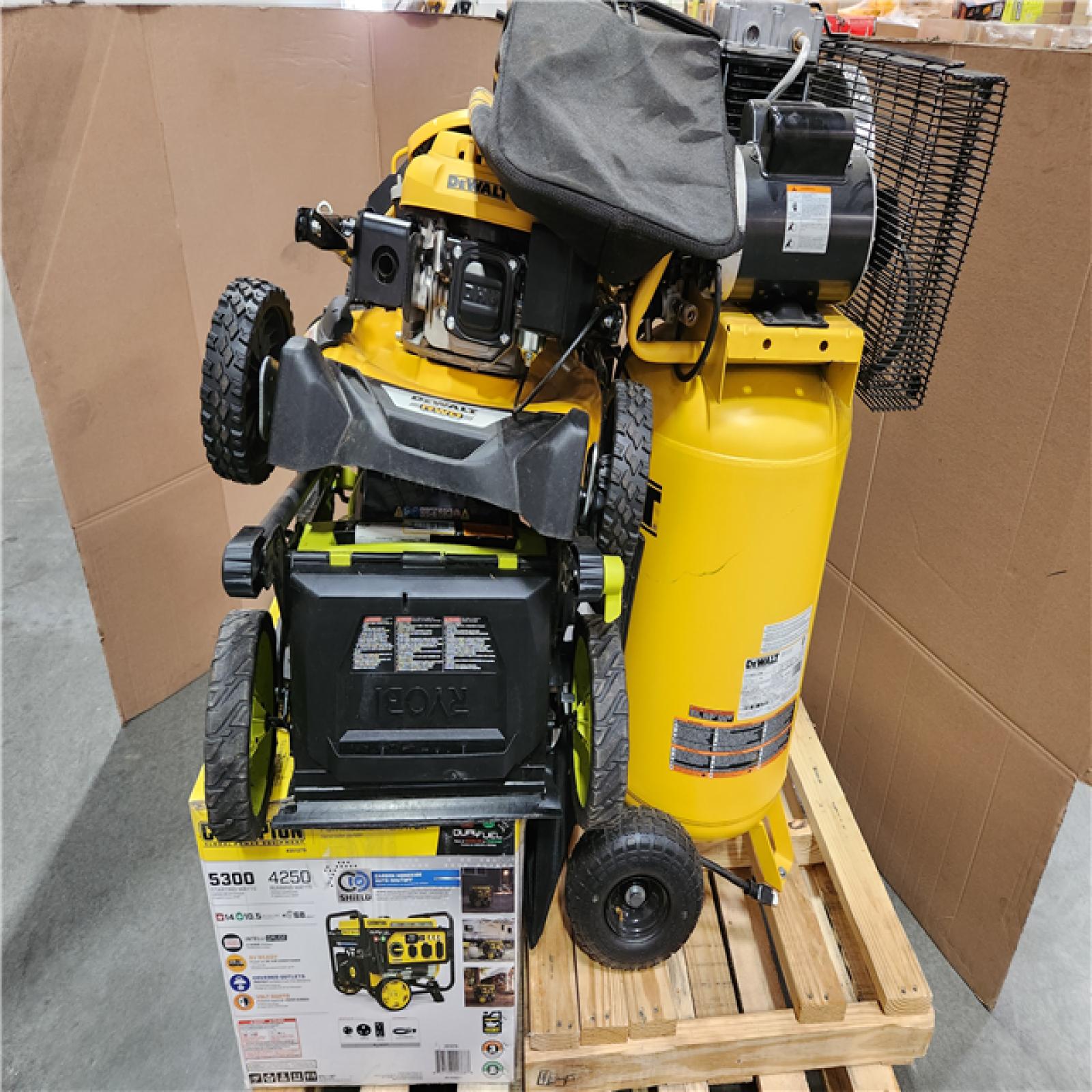 CALIFORNIA AS-IS OUTDOOR POWER EQUIPMENT