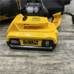 AS-IS DEWALT 20V MAX XR Lithium-Ion Cordless 18-Gauge Narrow Crown Stapler Kit