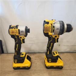 AS-IS- DEWALT 20V MAX Lithium-Ion Cordless 2-Tool Combo Kit