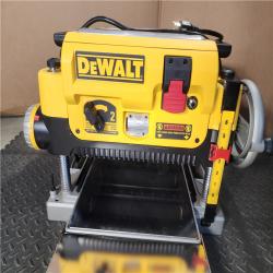 HOUSTON LOCATION - AS-IS DEWALT 15 Amp Corded 13 in. Heavy-Duty 2-Speed Bench Planer