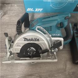 CALIFORNIA LIKE NEW MAKITA CORDLESS REAR HANDLE SAW CHARGER AND 2 BATTERIES