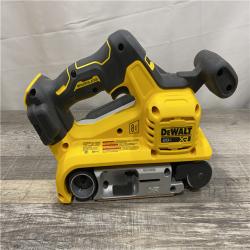 AS-IS DEWALT 20V MAX* XR Brushless Cordless Belt Sander (Tool-Only)