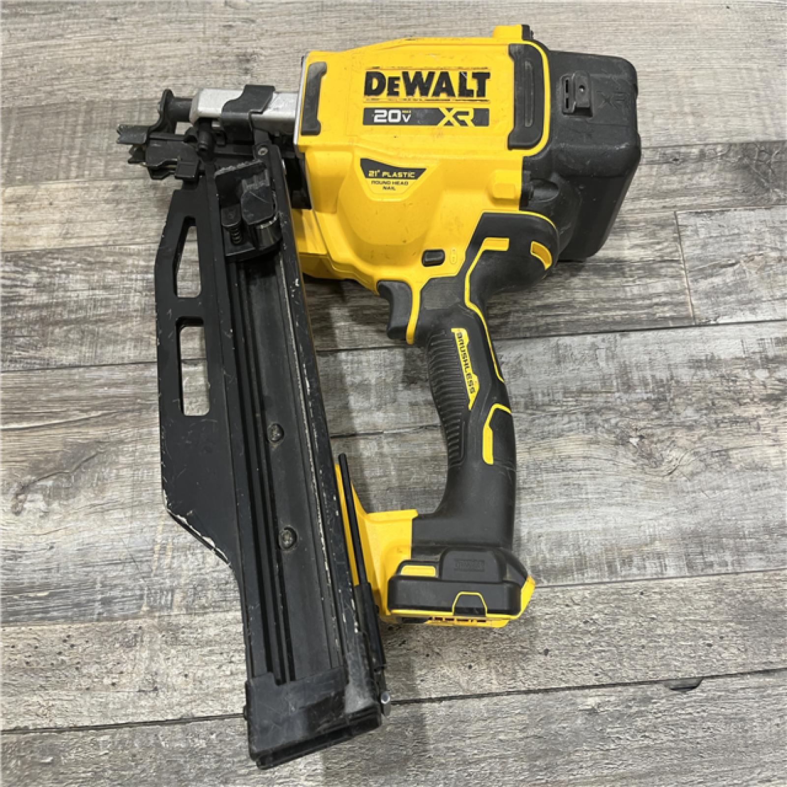 AS-IS DEWALT 20-Volt 21° Cordless Framing Nailer (Tool-Only)