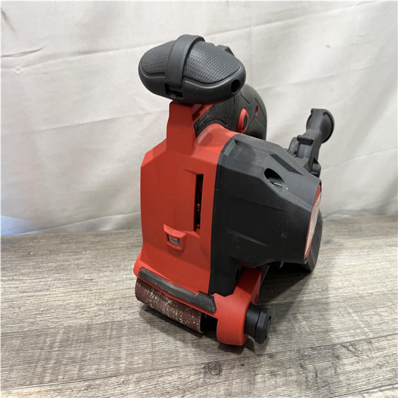 AS-IS Milwaukee FUEL 18-Volt Lithium-Ion Cordless Belt Sander (Tool-Only)
