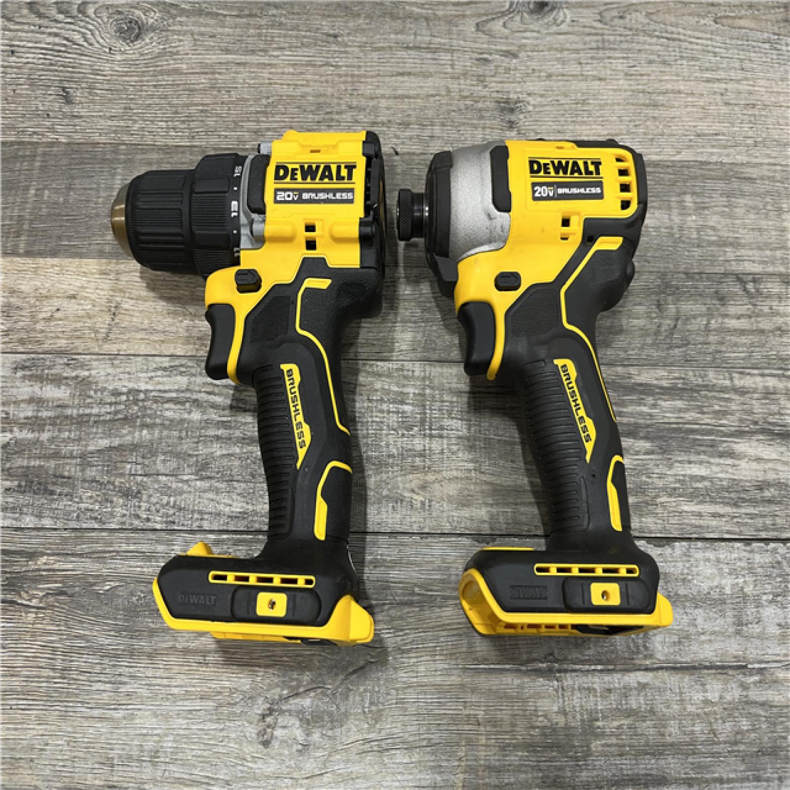 AS-IS DEWALT ATOMIC 20-Volt MAX Lithium-Ion Cordless Combo Kit
