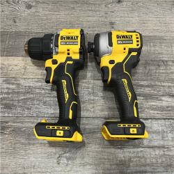 AS-IS DEWALT ATOMIC 20-Volt MAX Lithium-Ion Cordless Combo Kit