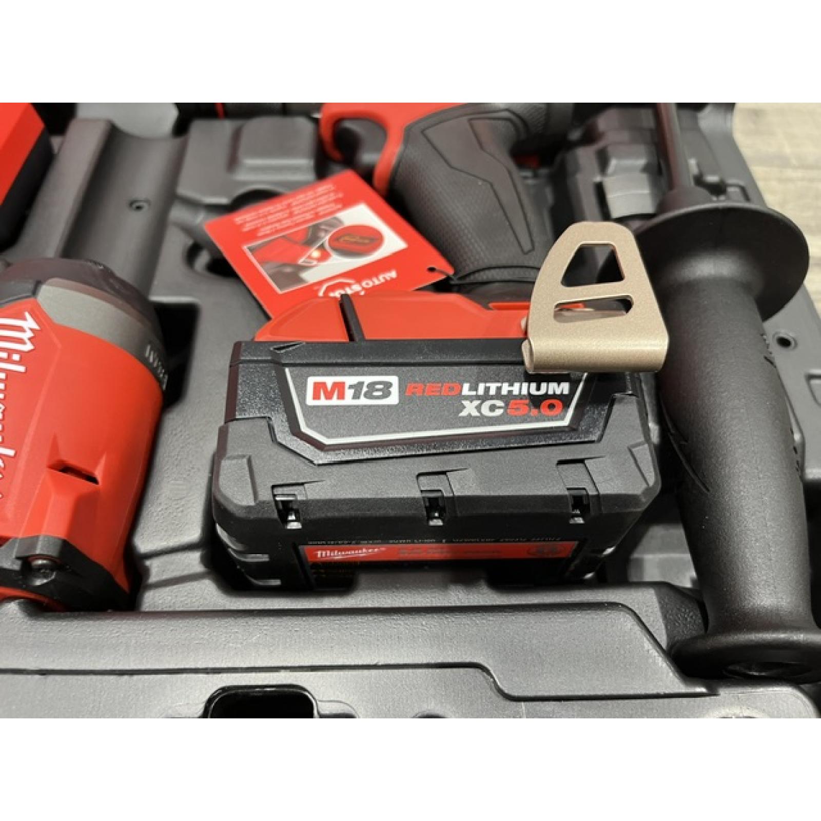 NEW - Milwaukee FUEL 18V Lithium-Ion Brushless Cordless Hammer Drill and Impact Driver Combo Kit