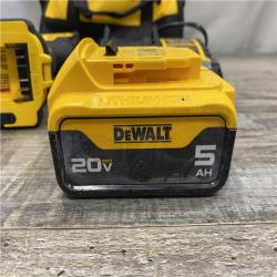 AS-IS DEWALT 20-Volt Maximum XR Lithium-Ion Cordless Brushless 1/4 in. 3-Speed Impact Driver Kit