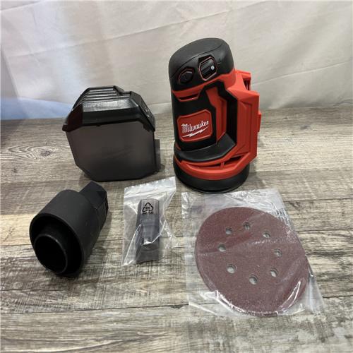 AS-IS Milwaukee 18V Lithium-Ion Cordless 5 in. Random Orbit Sander (Tool-Only)