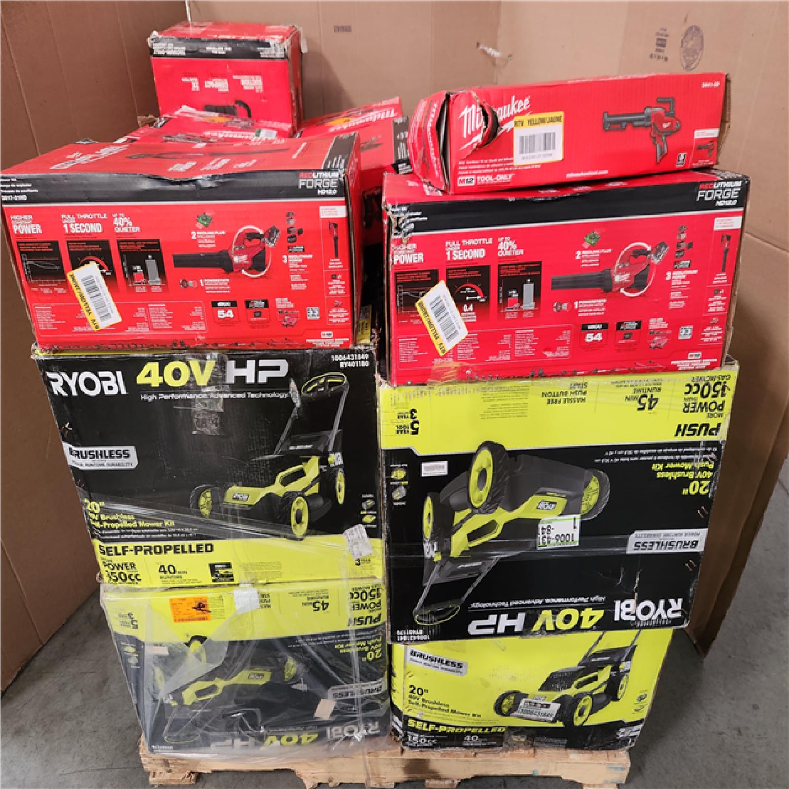 CALIFORNIA AS-IS TOOL PALLET