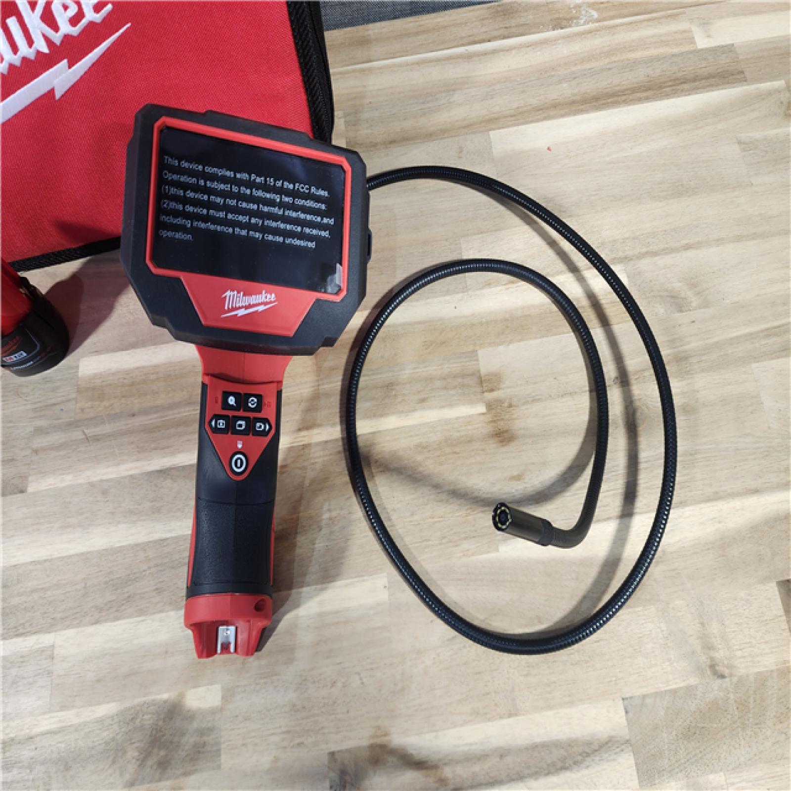 HOUSTON LOCATION - AS-IS M12 12V Lithium-Ion Cordless M-SPECTOR 360-Degree 4 Ft. Inspection Camera Kit