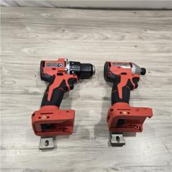 AS-IS Milwaukee M18 Compact Brushless 2-Tool Combo Kit