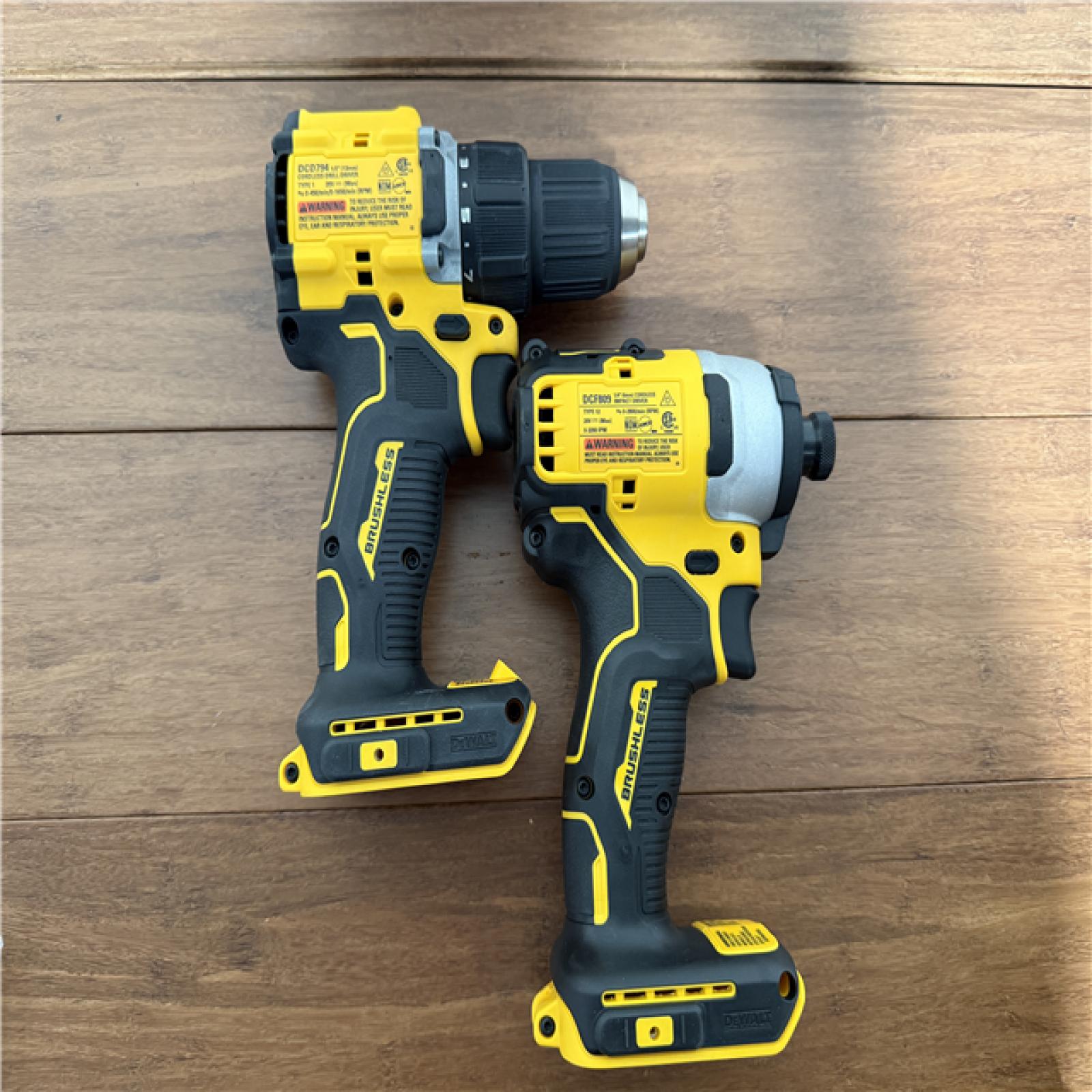 California NEW DeWalt Atomic Compact Series Brushless 2-Tool Combo Kit