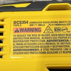 AS-IS DEWALT ATOMIC 20V MAX Cordless Brushless Oscillating Multi Tool Kit