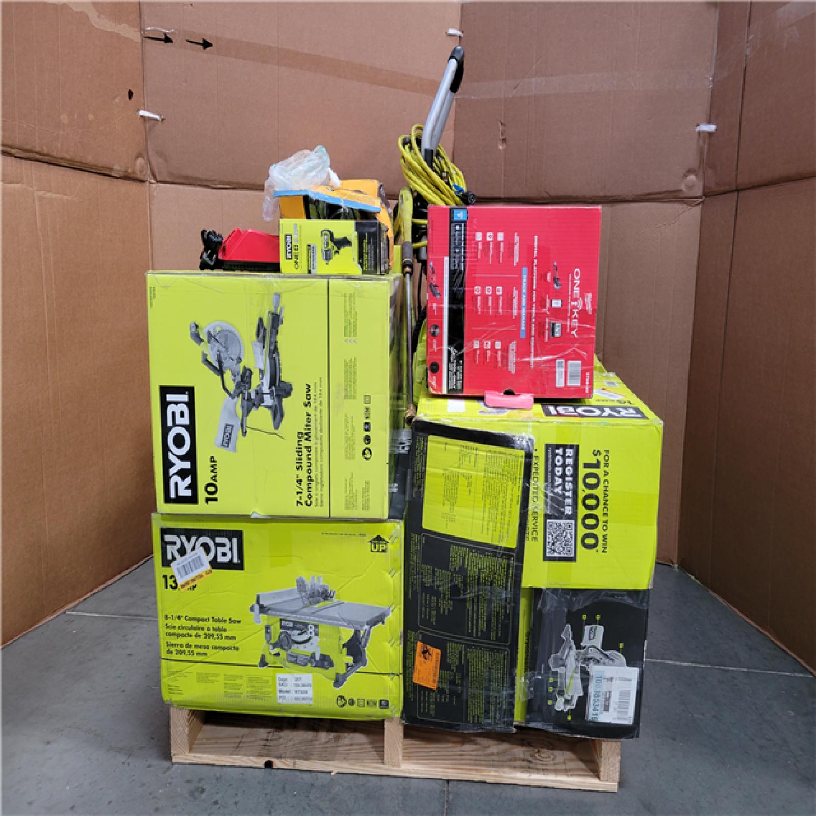 CALIFORNIA AS-IS TOOL PALLET