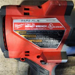 HOUSTON LOCATION - AS-IS Milwaukee M18 FUEL 18V Lithium-Ion Brushless Cordless 1/2 in. Impact Wrench with Friction Ring (Tool-Only)