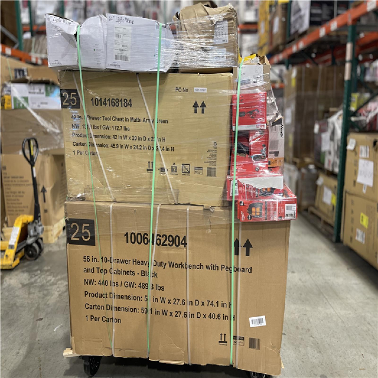 DALLAS LOCATION - AS-IS HOME IMPROVEMENT PALLET