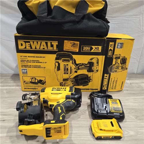 LIKE NEW!- DEWALT Roofing Nailer Cordless Kit