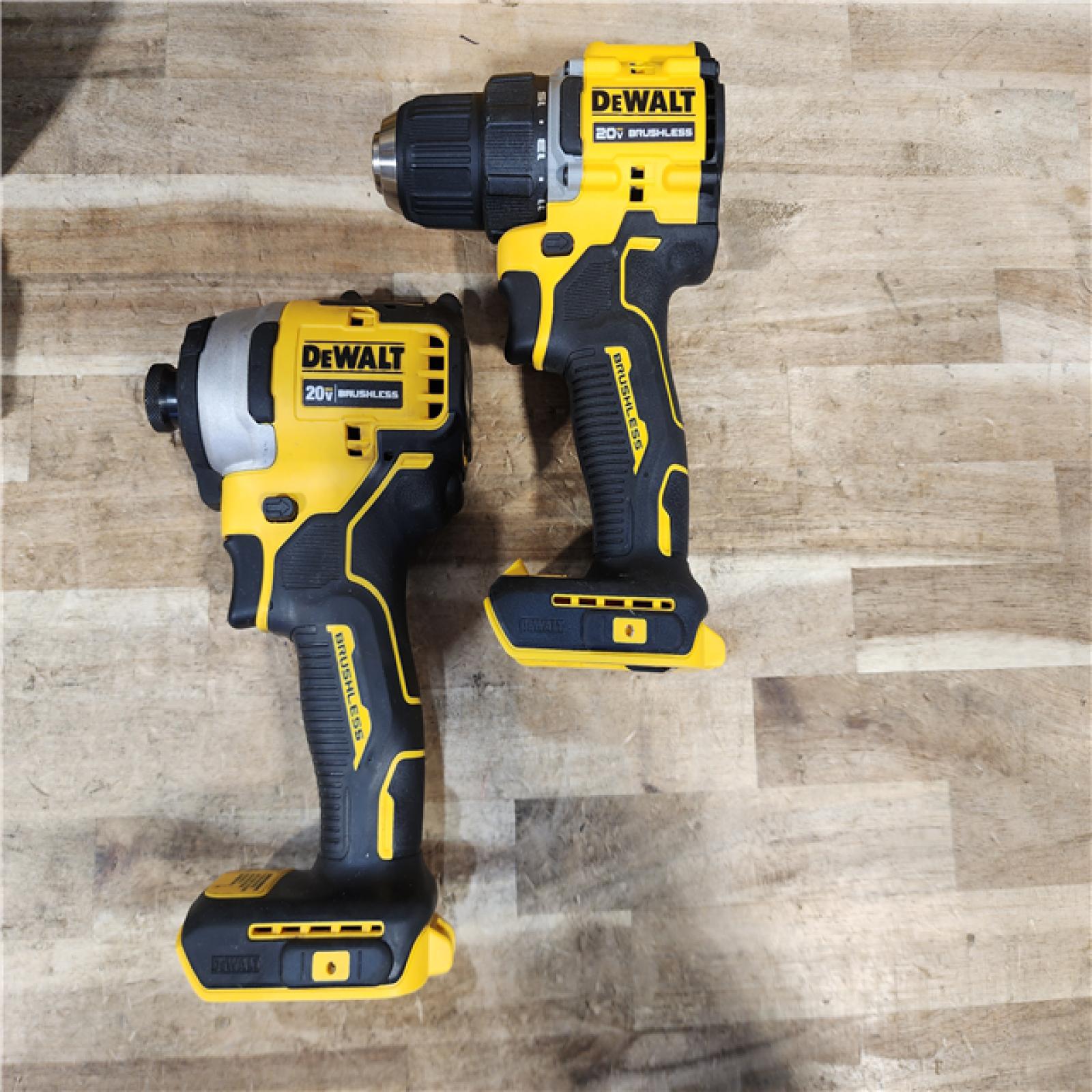 HOUSTON LOCATION - AS-IS DEWALT ATOMIC 20-Volt MAX Lithium-Ion Cordless Combo Kit