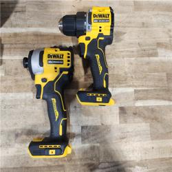 HOUSTON LOCATION - AS-IS DEWALT ATOMIC 20-Volt MAX Lithium-Ion Cordless Combo Kit