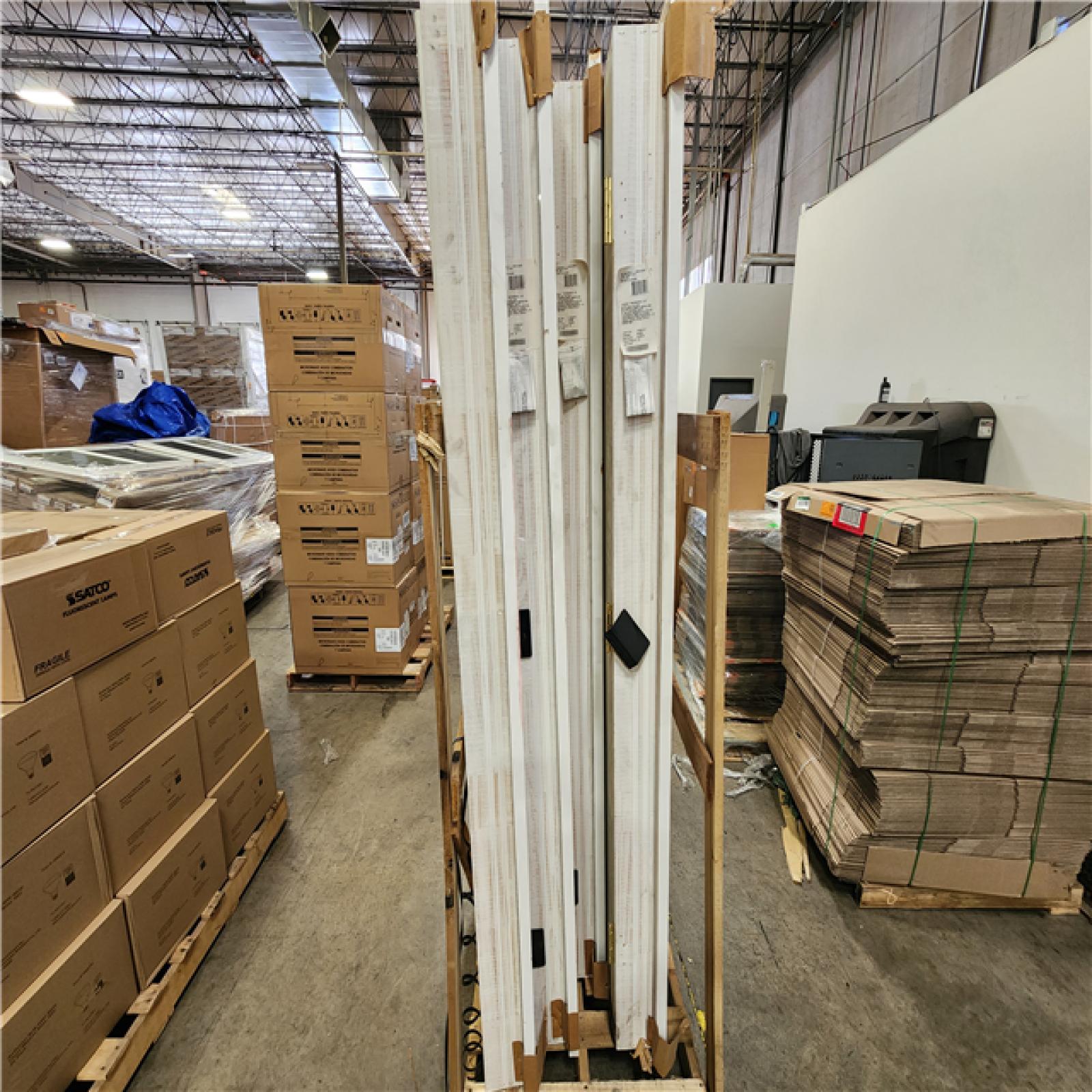 Phoenix AS-IS Mixed Steve and Son's Doors and Champion Cordless Aluminum Blinds Pallet