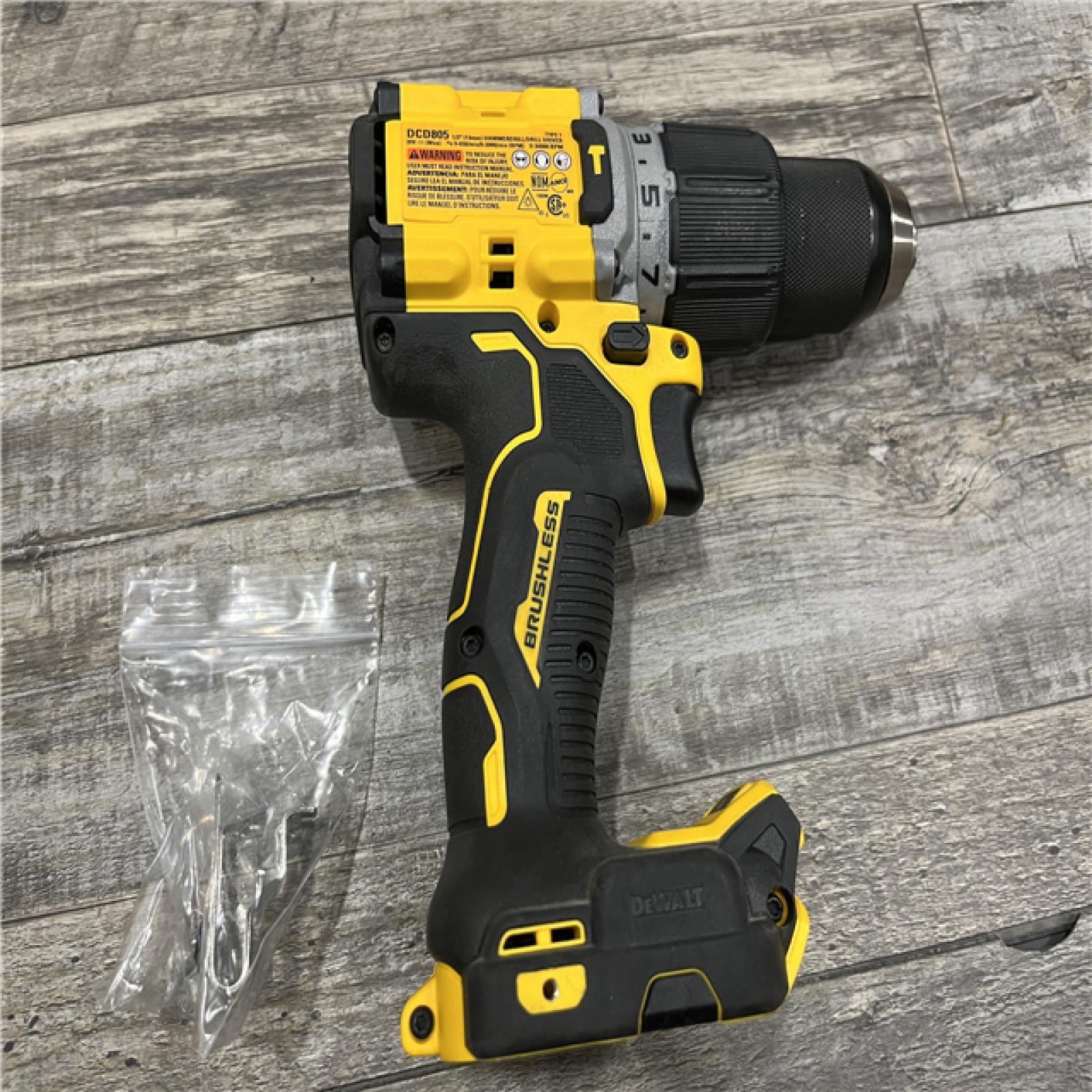 AS-IS DEWALT 20V Compact Cordless 1/2 in. Hammer Drill (Tool-Only)