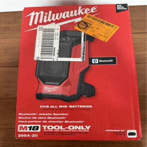 California NEW/Sealed Box Milwaukee Bluetooth Jobsite Speaker