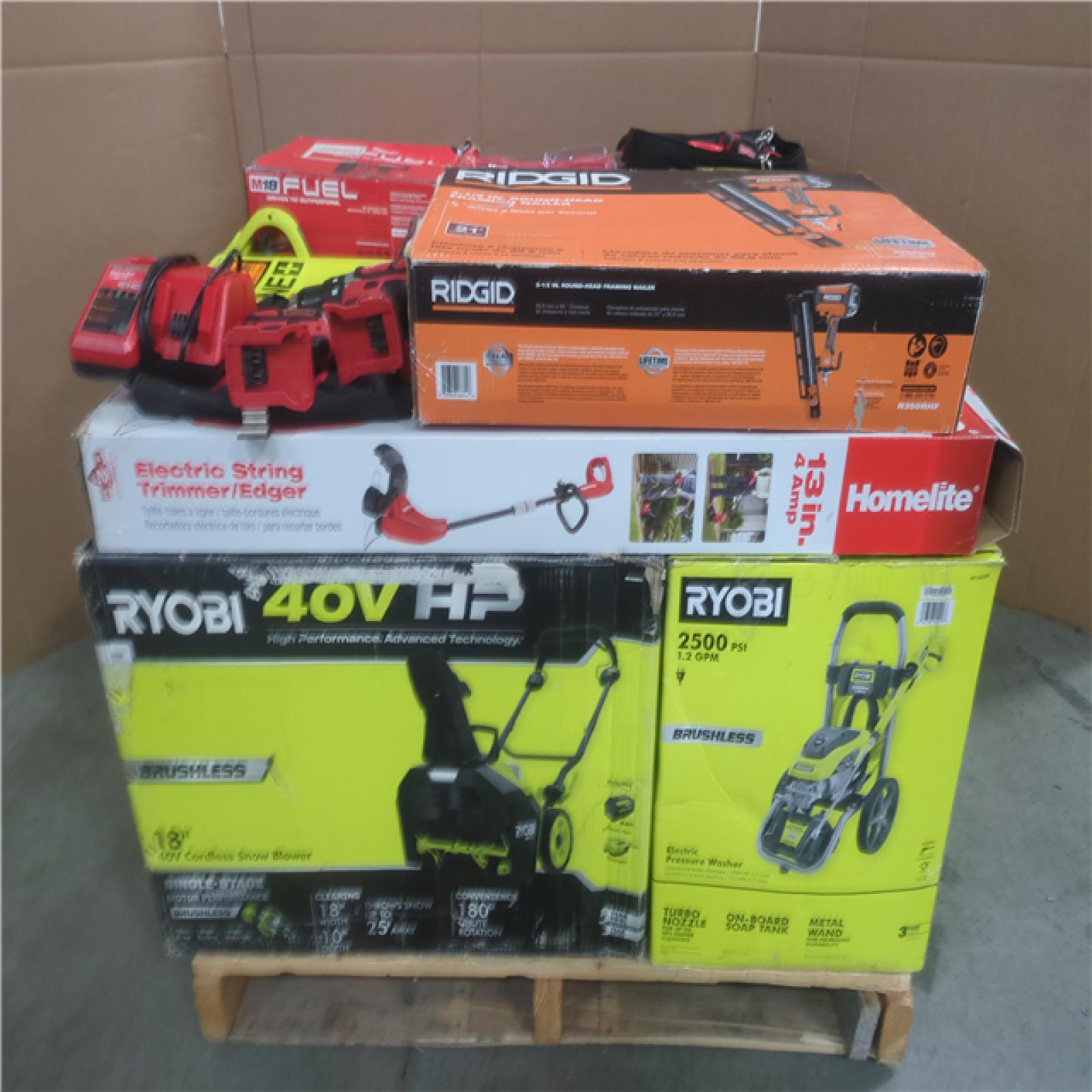 CALIFORNIA AS-IS TOOL PALLET