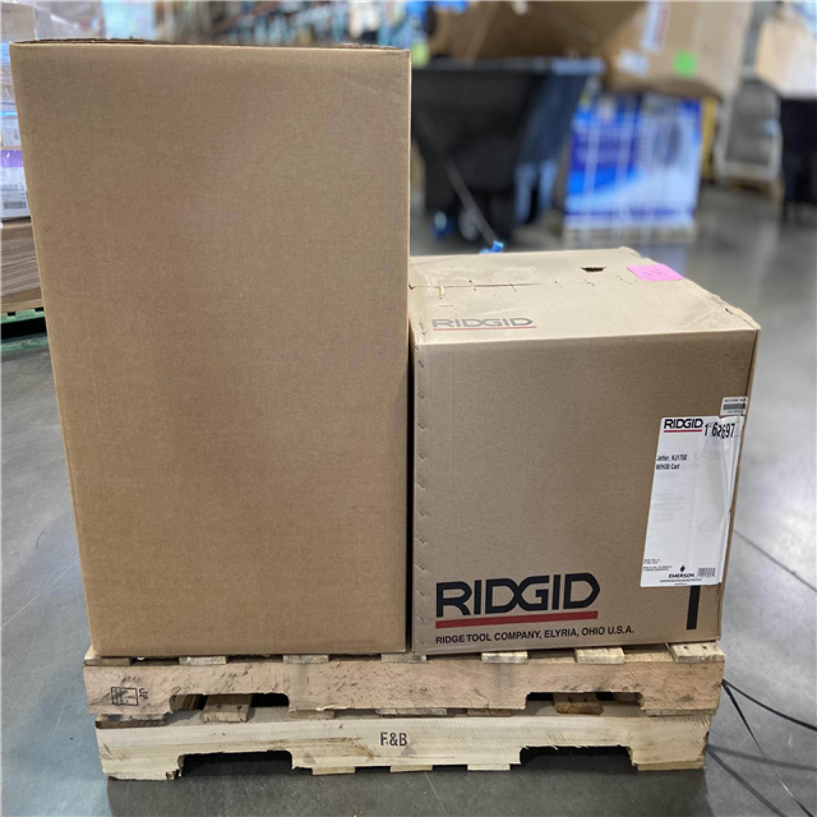 DALLAS LOCATION - RIDGID 62697 KJ-1750-C Water Jetter Drain Cleaner with Cart
