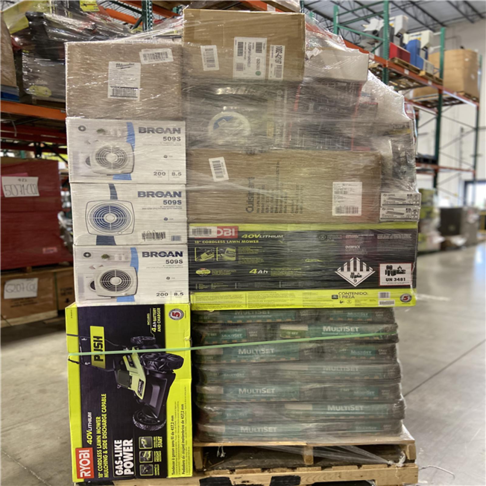DALLAS LOCATION - AS-IS HOME IMPROVEMENT PALLET