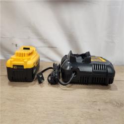 AS-IS- DEWALT 20V MAX Lithium-Ion 6.0 Ah Battery and Charger