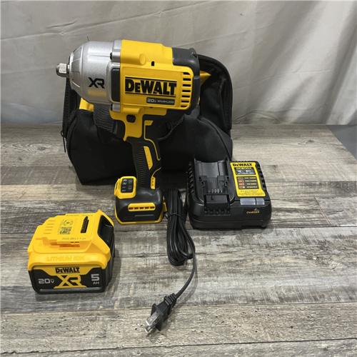 AS-IS DEWALT 20V MAX Lithium-Ion Cordless 1/2 in. Impact Wrench Kit