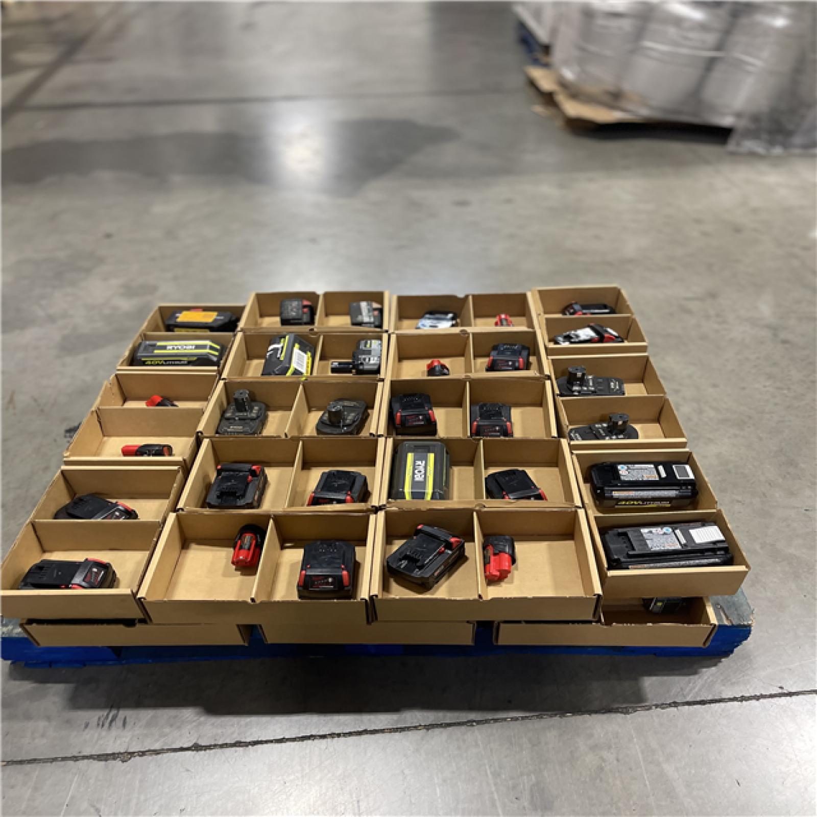 DALLAS LOCATION- AS-IS BATTERY PALLET