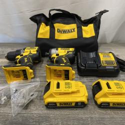 AS-IS DEWALT ATOMIC 20-Volt MAX Lithium-Ion Cordless (2-Tool) Combo Kit