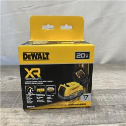 NEW - DEWALT 20V MAX XR POWERSTACK Lithium-Ion Battery Starter Kit with 1.7Ah Battery and Charger