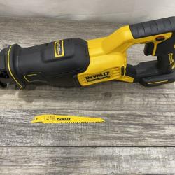 AS-IS DEWALT 20V MAX Cordless Brushless Reciprocating Saw (Tool Only)
