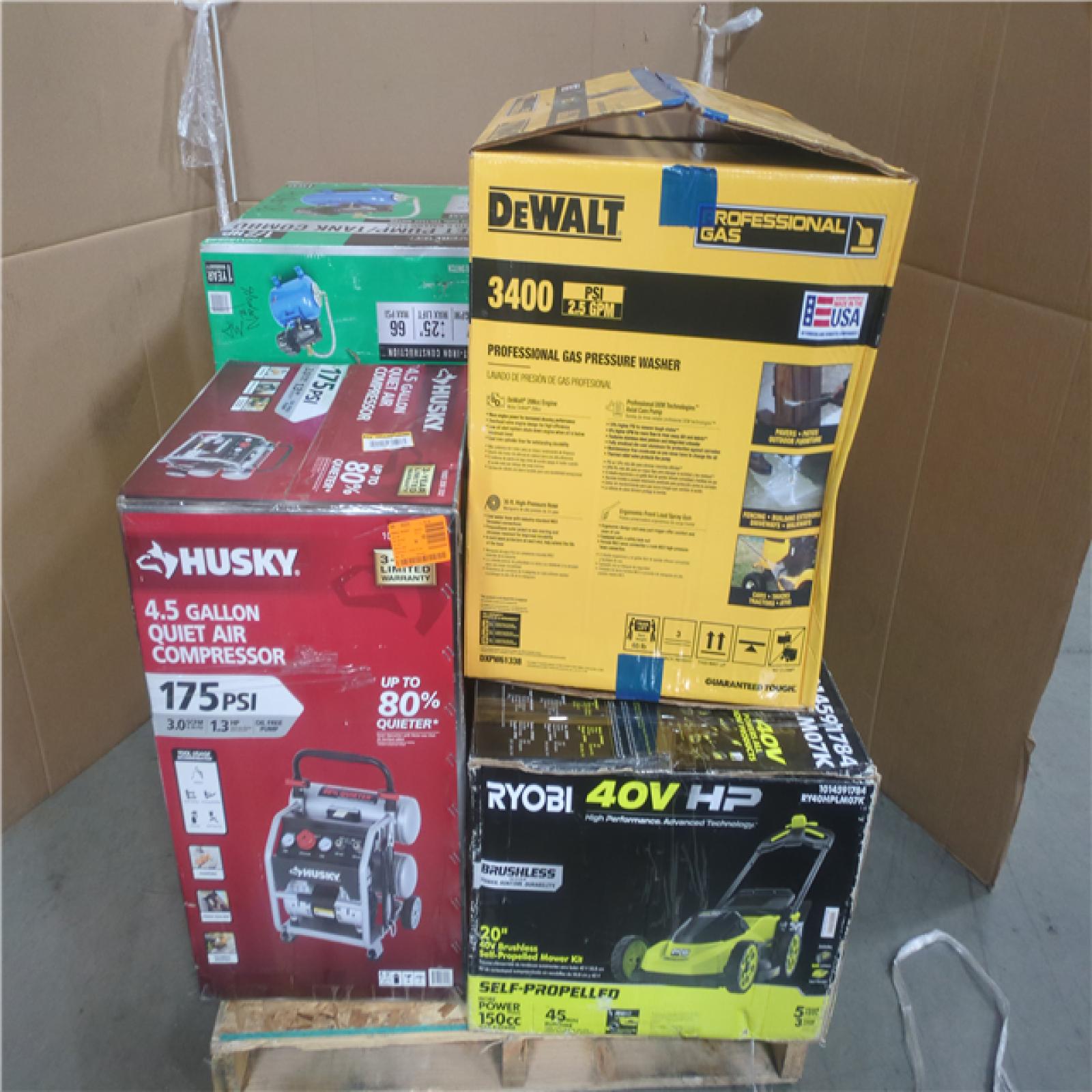 CALIFORNIA AS-IS OUTDOOR POWER EQUIPMENT