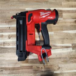 HOUSTON LOCATION - AS-IS (APPEARS LIKE NEW) Milwaukee FUEL 18-Volt Lithium-Ion Brushless Cordless Gen II 18-Gauge Brad Nailer (Tool-Only)
