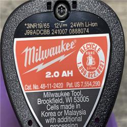 AS-IS Milwaukee FUEL 12-Volt Lithium-Ion Brushless Cordless 1/2 in. Hammer Drill Kit