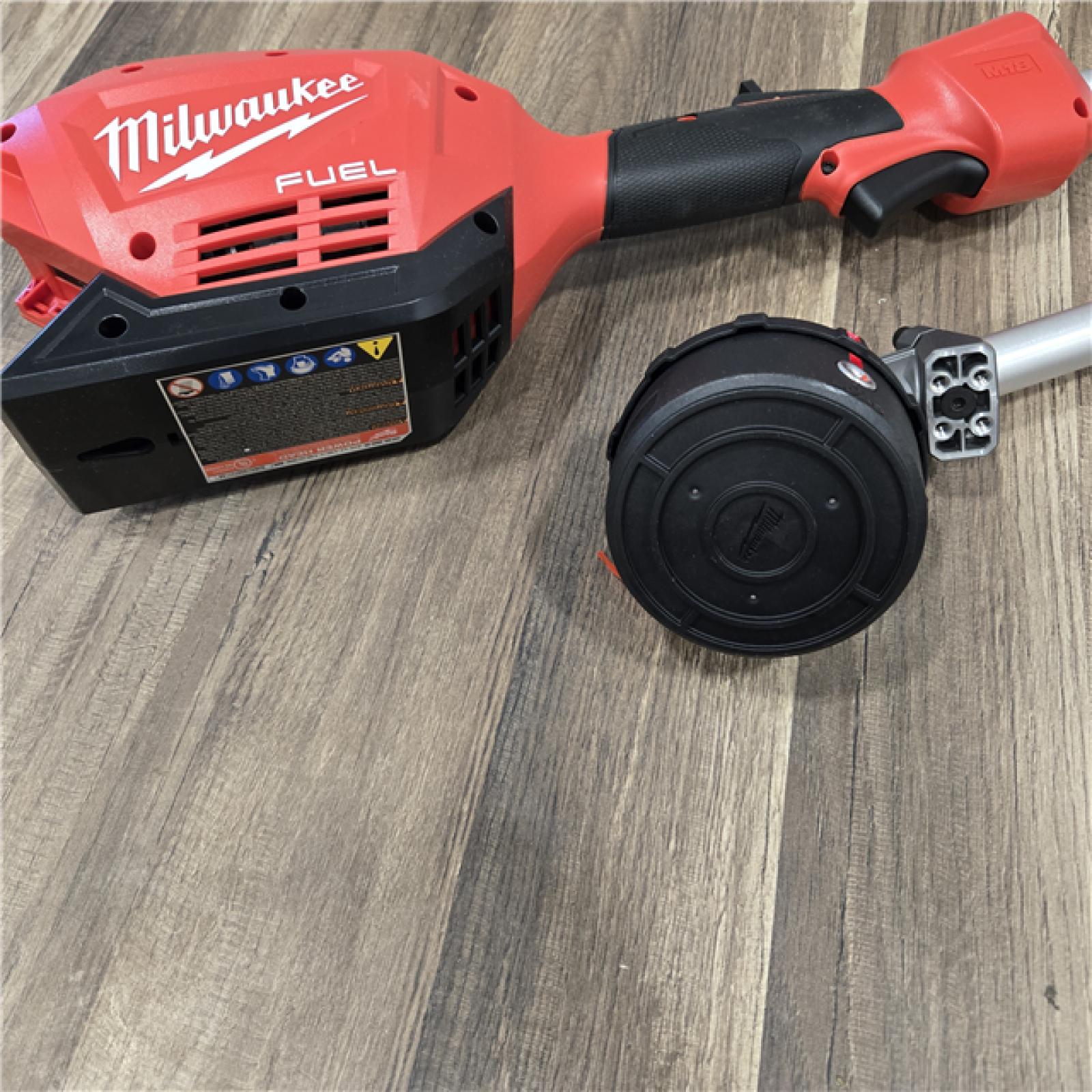 AS-IS Milwaukee M18 FUEL 18V Lithium-Ion Cordless Brushless String Grass Trimmer with Attachment Capability (Tool-Only)