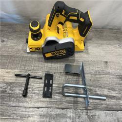 AS-IS DEWALT 20V MAX XR Cordless Brushless 3-1/4 in. Planer (Tool Only)