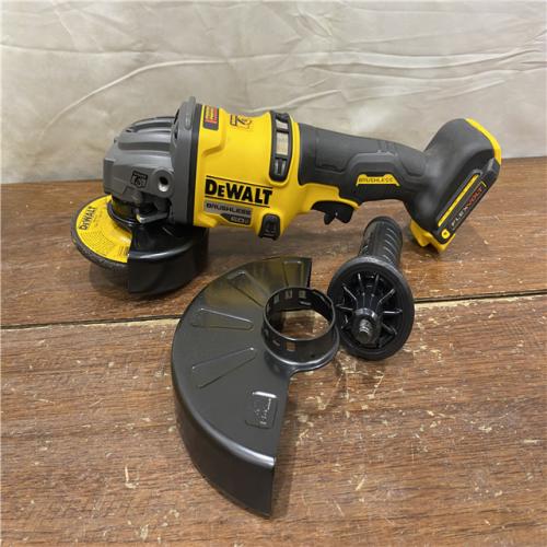 AS-IS DEWALT 60V MAX Cordless Brushless 4.5 in. to 6 in. Small Angle Grinder with Kickback Brake (Tool Only)
